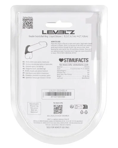 Ballstretcher Doublopen 25mm sextoys et accessoires sur La Boutique du Hard