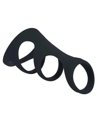 Anneau pénien 3-Loop Noir sextoys et accessoires sur La Boutique du Hard