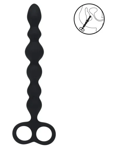 Chapelet Beaded Double Loop 20 x 3.2cm sextoys et accessoires sur La Boutique du Hard