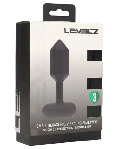 Plug Hexagonass S 9.5 x 3.2cm sextoys et accessoires sur La Boutique du Hard