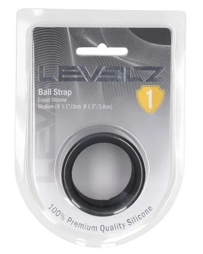 Ballstretcher Ball Strap M Hauteur 3 cm - Diamètre 34mm sextoys et accessoires sur La Boutique du Hard