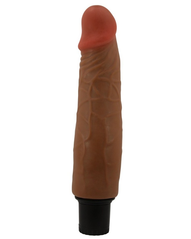Gode Vibrant Waldorf 17.5 x 4.2cm Marron sextoys et accessoires sur La Boutique du Hard