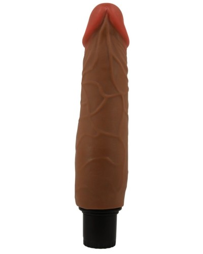 Gode Vibrant Waldorf 17.5 x 4.2cm Marron sextoys et accessoires sur La Boutique du Hard