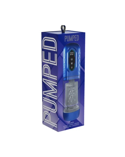 Masturbateur Vortex Rotation et Va-et-Vient Bleu sextoys et accessoires sur La Boutique du Hard