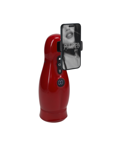 Masturbateur Virtuo Vibrations et Succion Rouge sextoys et accessoires sur La Boutique du Hard