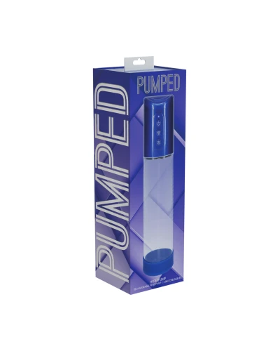 Pompe à pénis Hyperpump 20 x 5.8 cm Bleue sextoys et accessoires sur La Boutique du Hard