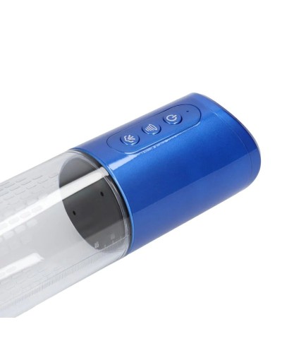 Pompe à pénis Hyperpump 20 x 5.8 cm Bleue sextoys et accessoires sur La Boutique du Hard