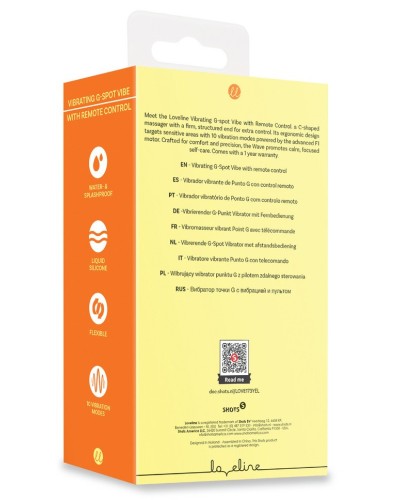 Stimulateur Point G Yellby 10 x 3.8cm sextoys et accessoires sur La Boutique du Hard