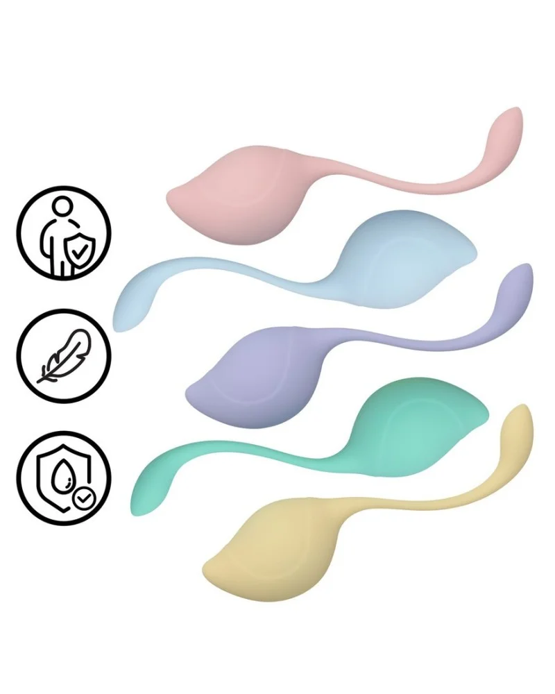 Kit de 5 Boules de Geisha Stemkit sextoys et accessoires sur La Boutique du Hard