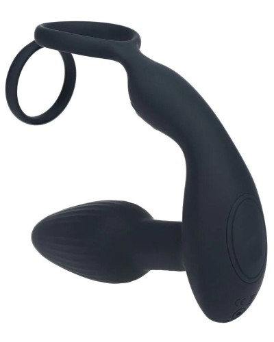 Ballstretcher Plug Dual Vibe 10.5 x 3.8cm sextoys et accessoires sur La Boutique du Hard