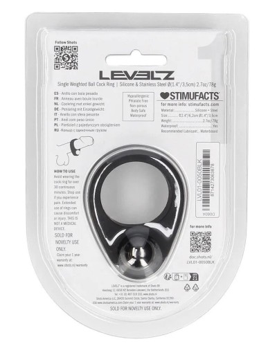 Cockring lesté Single Weight 35 mm - Poids 78g sextoys et accessoires sur La Boutique du Hard