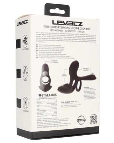 Cockring avec étui vibrant Vibracock 10 Vibrations sextoys et accessoires sur La Boutique du Hard