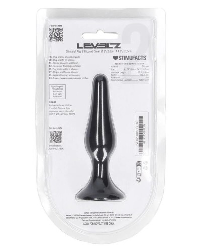 Plug Slim S 9 x 2.5 cm sextoys et accessoires sur La Boutique du Hard