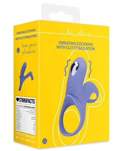 Stimulateur Clito avec Cockring Tamyablue sextoys et accessoires sur La Boutique du Hard