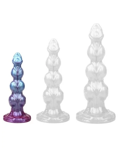 Gode Skorbeads S 19 x 5.6cm sextoys et accessoires sur La Boutique du Hard