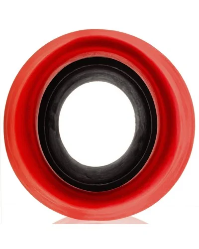 Plug Tunnel Colossus Pighole XXXXL 17 x 13.5 cm Noir-Rouge sextoys et accessoires sur La Boutique du Hard