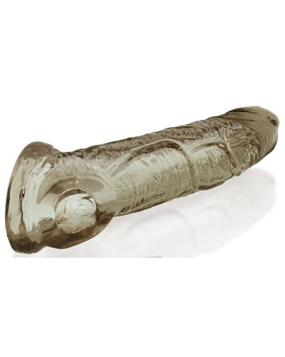 Gaine de pénis Coach 15 x 4.5 cm Grise sextoys et accessoires sur La Boutique du Hard