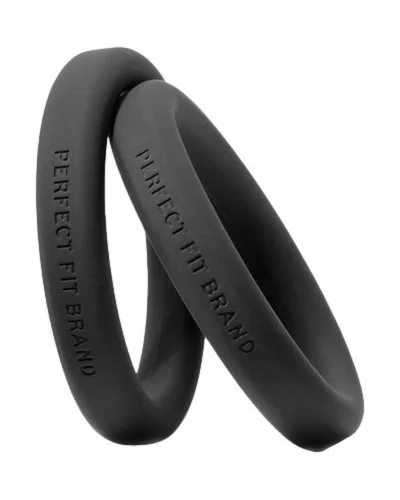 Lot de 2 Cockrings Xact-Fit n°17 - Diamètre 43mm sextoys et accessoires sur La Boutique du Hard