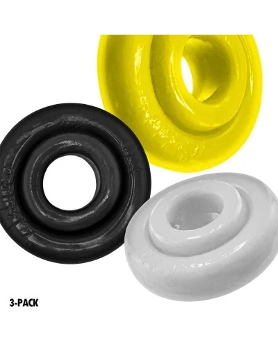 Lot de 3 Cockrings Rimringz Colorés sextoys et accessoires sur La Boutique du Hard