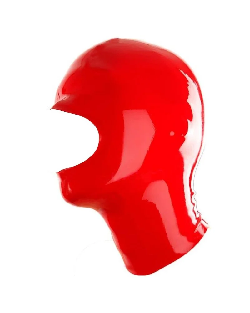 Cagoule en latex Openose Rouge sextoys et accessoires sur La Boutique du Hard