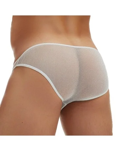 Slip Pailleté Minicut Blanc sextoys et accessoires sur La Boutique du Hard