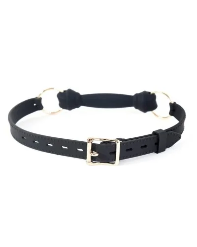 Bâillon Mors Silicone Morsum 11.5cm Noir sextoys et accessoires sur La Boutique du Hard