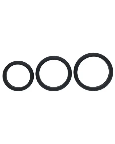 Lot de 3 Cockings Silicone Wide-O L-XXL 42-55mm sextoys et accessoires sur La Boutique du Hard