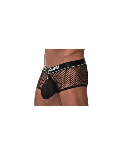 Boxer résille Ring & Short Noir sextoys et accessoires sur La Boutique du Hard