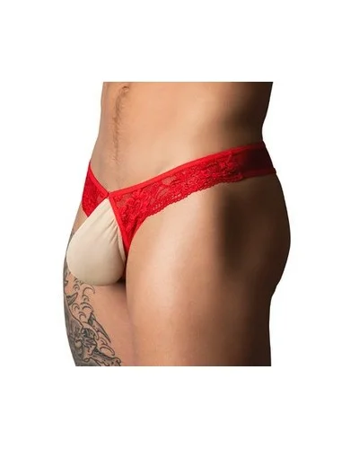 String dentelle Ring & Short Rouge sextoys et accessoires sur La Boutique du Hard