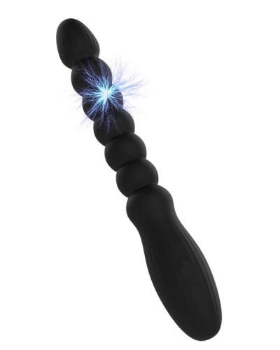 Chapelet Anal Vibrant Électro Schockbeads 12 x 2.4cm  sextoys et accessoires sur La Boutique du Hard