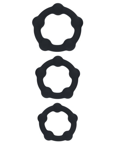 Lot de 3 Cockrings BeadCock Levelz sextoys et accessoires sur La Boutique du Hard