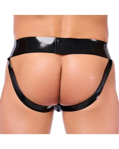 Jockstrap en latex Xrub avec Zip Noir-Bleu sextoys et accessoires sur La Boutique du Hard