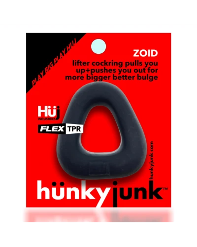 Cockring souple Zoid 27 mm Noir sextoys et accessoires sur La Boutique du Hard