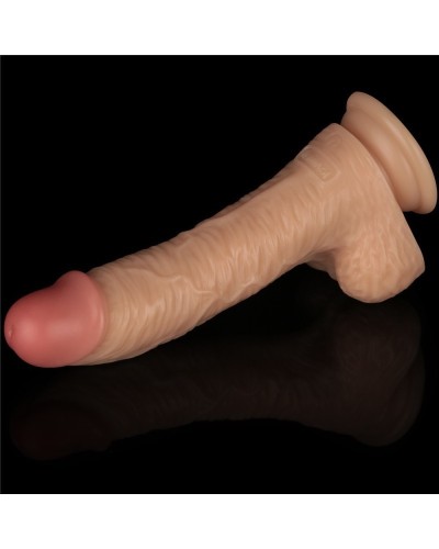 Gode Vibrant avec Bourses Power Basics 16 x 4.5cm sextoys et accessoires sur La Boutique du Hard