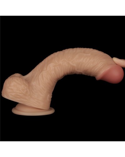 Gode Vibrant avec Bourses Power Basics 16 x 4.5cm sextoys et accessoires sur La Boutique du Hard