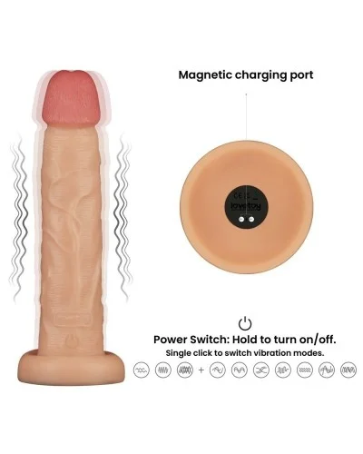 Gode Vibrant Power Basic 23 x 5.2cm sextoys et accessoires sur La Boutique du Hard