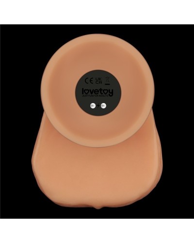 Gode Vibrant avec Bourses Power Basics 22 x 5.3cm sextoys et accessoires sur La Boutique du Hard