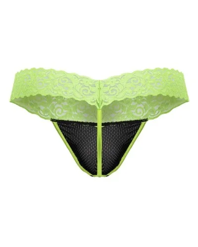 String en dentelle Beltis Noir-Jaune sextoys et accessoires sur La Boutique du Hard