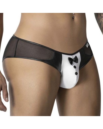 Slip Nesthor Noir-Blanc sextoys et accessoires sur La Boutique du Hard