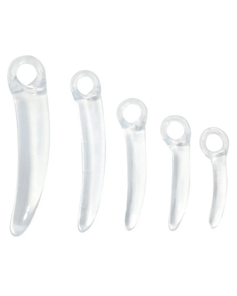 Kit de 5 Plugs Transparents Clear Claws sextoys et accessoires sur La Boutique du Hard
