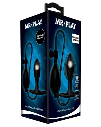 Plug gonflable avec bille Infass 9 x 8cm sextoys et accessoires sur La Boutique du Hard