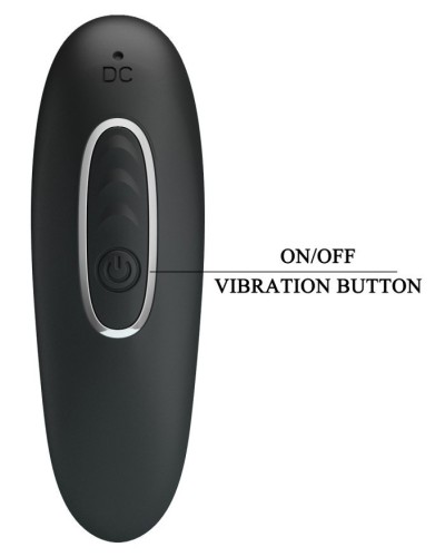 Plug Vibrant Corban 10 x 3cm sextoys et accessoires sur La Boutique du Hard