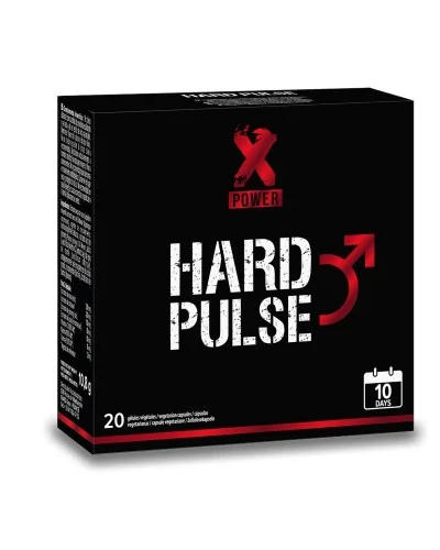 Stimulant Hard Pulse 20 gélules sextoys et accessoires sur La Boutique du Hard