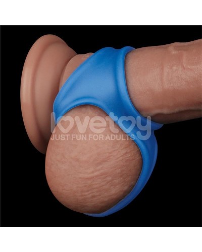 Ballstretcher Trio Grip Enhancer 30 mm Bleu sextoys et accessoires sur La Boutique du Hard