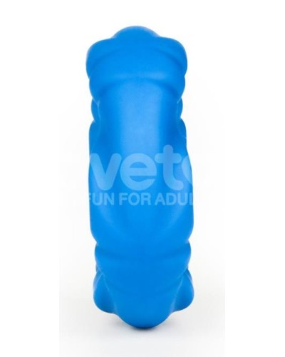 Cockring Ridge Bump Stretcher 25 mm Bleu sextoys et accessoires sur La Boutique du Hard