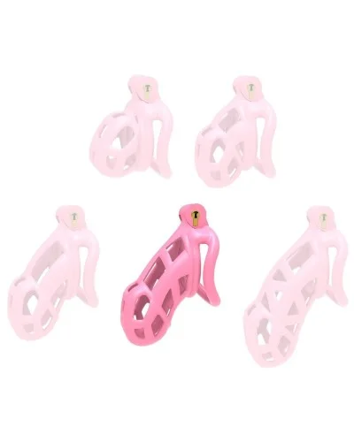 Cage Aspic XL Rose 10.5 x 3.7cm sextoys et accessoires sur La Boutique du Hard