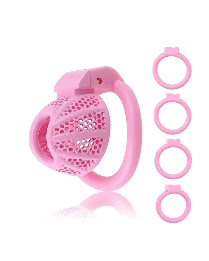 Cage Milick 4.5 x 3.2 cm Rose sextoys et accessoires sur La Boutique du Hard