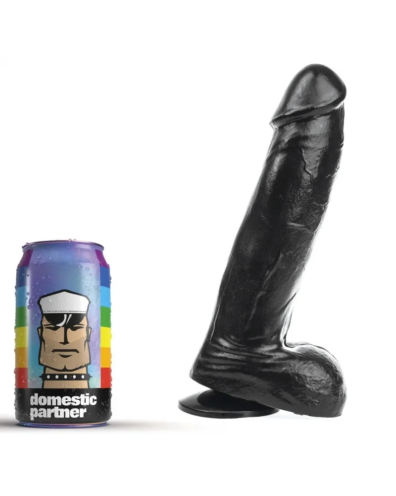 Gode DP100B Wilhelm Noir L 20 x 6cm sextoys et accessoires sur La Boutique du Hard