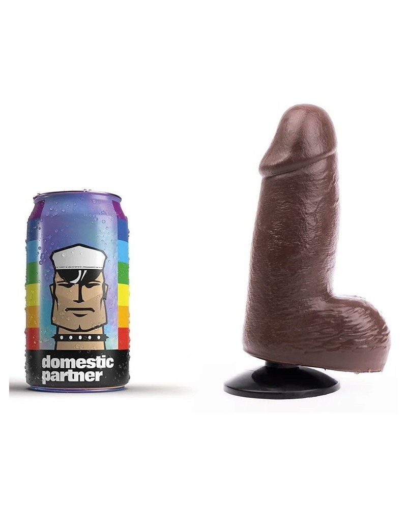 Gode DP102BR Hans Marron S 11.5 x 5.7cm sextoys et accessoires sur La Boutique du Hard