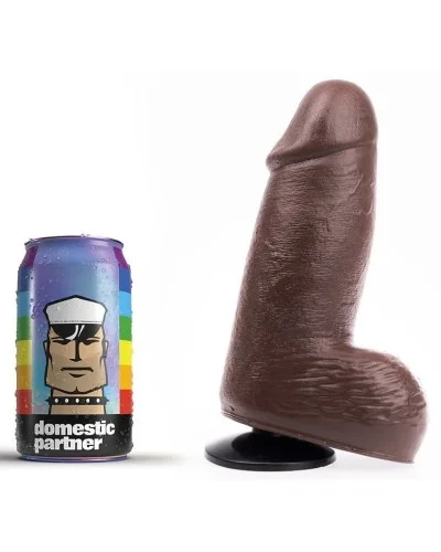 Gode DP103BR Hans Marron M 14.5 x 7.3cm sextoys et accessoires sur La Boutique du Hard